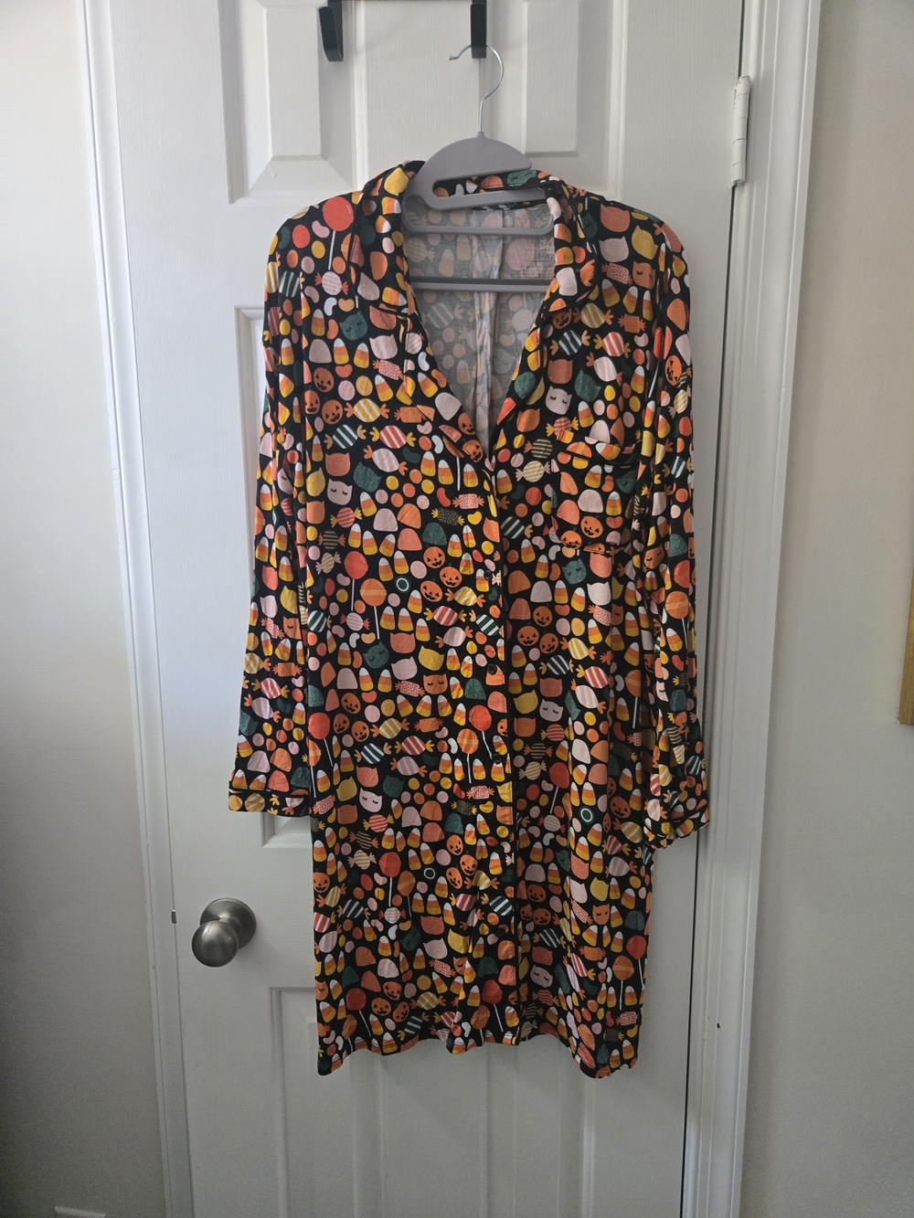 Little Sleepies Women’s Long Sleeve Sleep Shirt - Spooky Sweets